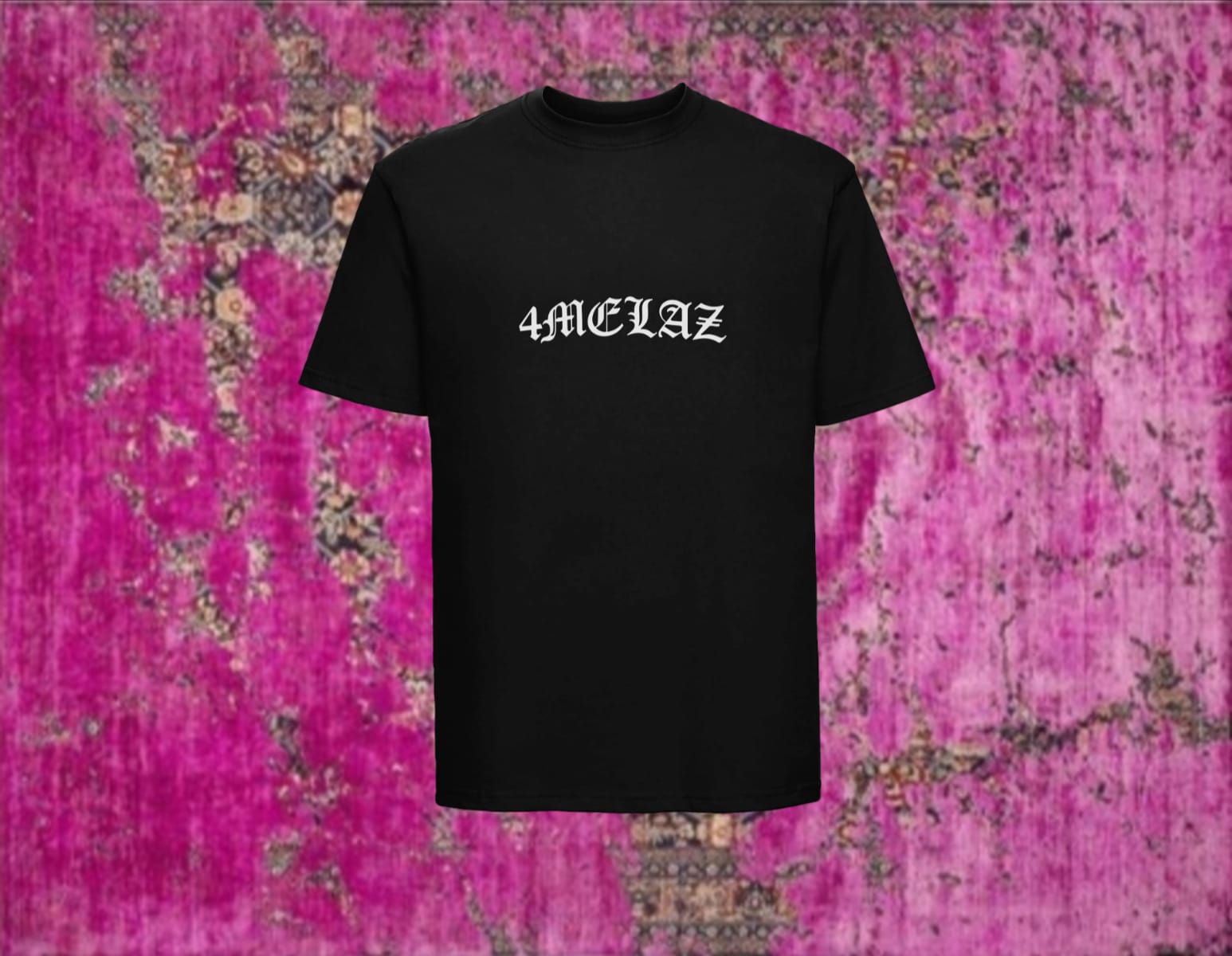 Tricou Blured Black